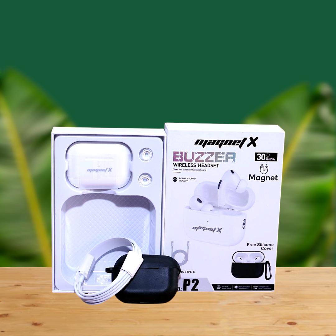 Wireless Airpods - White - Long-Lasting Battery With Fast Charge - 1 Pc - Image 2